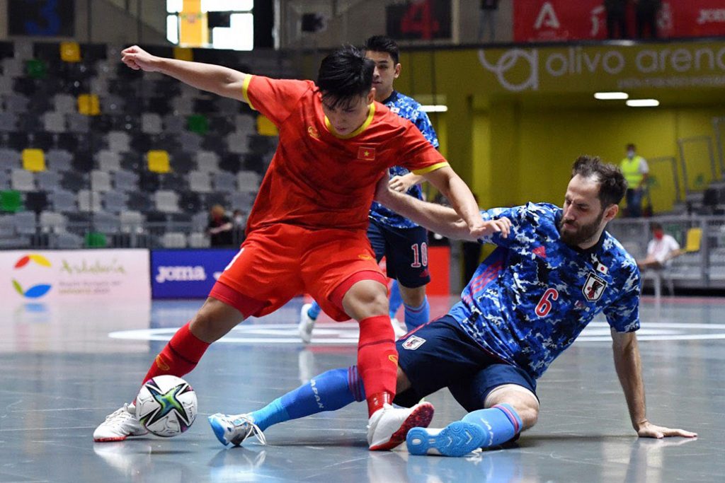 Việt Nam nhận thất bại 0-1 trước Nhật Bản trước thềm Futsal World Cup